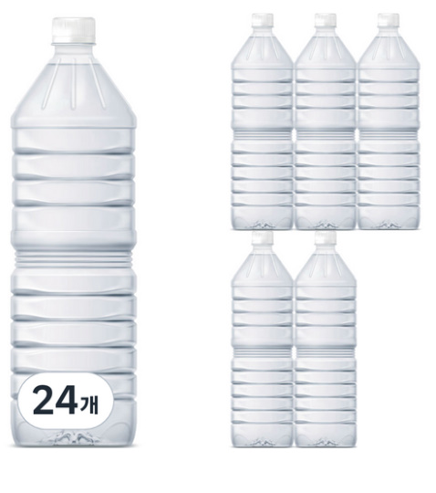 지리산물하나 ECO 생수, 2L, 24개