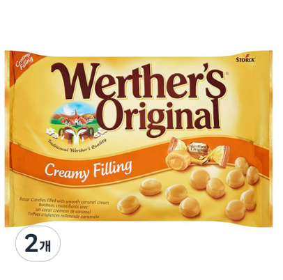 스톡 웨더스오리지날 크리미필링 캔디, 1kg, 2개