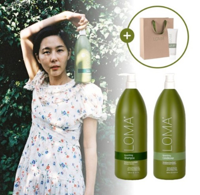[로마] [본사직영★빠른배송] 너리싱 샴푸+컨디셔너 1L 세트+샴푸 88ML+쇼핑백
