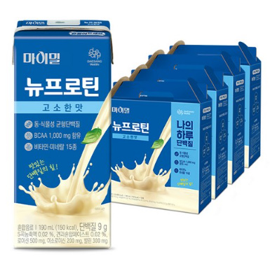 마이밀 뉴프로틴 고소한맛, 190ml, 190ml, 64개