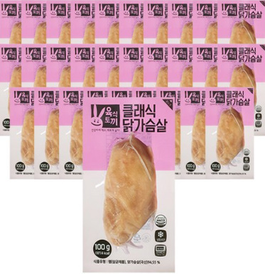 육식토끼 닭가슴살 클래식, 100g, 30개