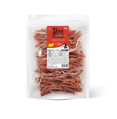바다원 칼맞은 오징어, 200g, 1개